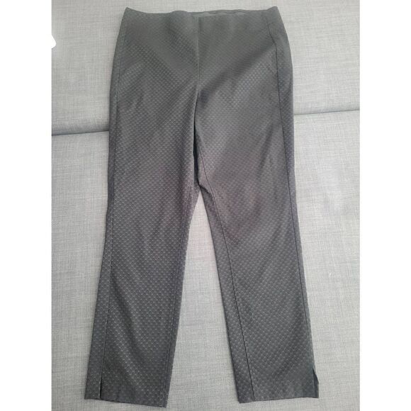 Women's‎ Tribal Pull On Dress Pants Slacks Trousers Black Size 12 - Picture 1 of 9